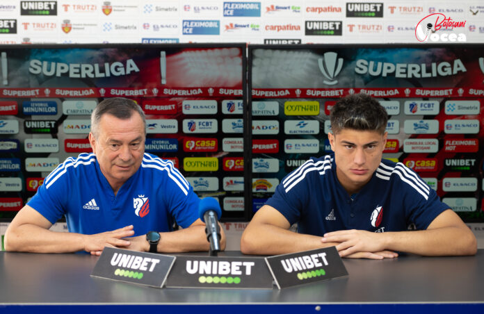 Conferința de presă FC Botoșani, premergătoare meciului cu Dinamo