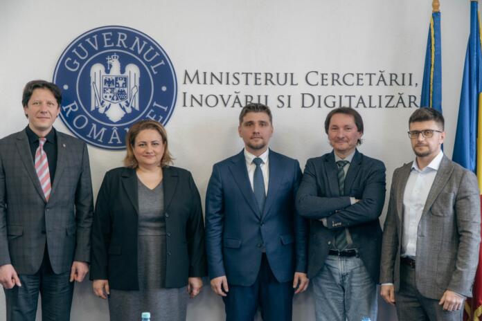 Întâlnirea dintre Eduard Mititelu, Secretar de stat în cadrul Ministerului Cercetării, Inovării şi Digitalizării și o delegație a Ministerului Dezvoltării Economice și Digitalizării din Republica Moldova Întâlnirea dintre Eduard Mititelu, Secretar de stat în cadrul Ministerului Cercetării, Inovării şi Digitalizării și o delegație a Ministerului Dezvoltării Economice și Digitalizării din Republica Moldova