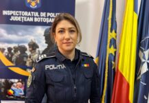 O polițistă din Botoșani pleacă în misiune în Franța, este pentru a treia oară când este selectată să participe