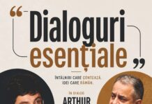 „Dialoguri esențiale” vineri, 15 mai, începând cu ora 17:30, la Galeria „Casa Zamfirescu” din Botoșani