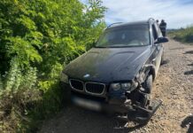 Accident cu două mașini la Nicșeni – un bărbat, în vârstă de 25 de ani, a ajuns la spital