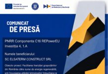 Anunț privind finalizarea proiectului cu cod RUE 10 – finanțat prin Planul Naționalde Redresare și Reziliență (PNRR), Componenta C16 – REPowerEU, Investiția 4, 1.A