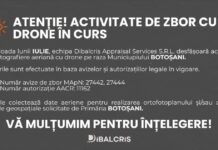 Atenție, drone pe cerul Botoșanilor o săptămână întreagă este vorba despre zboruri ce vor ajuta la cartografiere (Video)