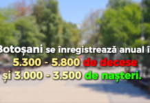 VIDEO | Tăcut și pustiu, Botoșaniul se stinge pe zi ce trece.