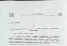 ANUNȚ Privind obligația de întreținere și curățare a terenurilor, șanțurilor și zonelor adiacente proprietăților