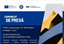 Comunicat de presă – Finalizare proiect – „PNRR: Fonduri pentru România modernă și reformată!”