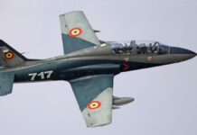 Astăzi, pe parcursul a aproximativ trei ore, un avion militar va efectua zboruri de antrenament în spațiul aerian al județelor Botoșani și Suceava (Video)