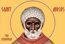 În Calendarul Ortodox – 27 august 🙏 pomenirea Sfinților Cuvioși Moise Etiopianul și Dreptul Iezechia