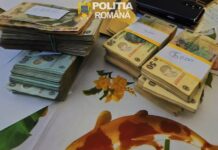 ȘTIRE INIȚIALĂ – Peste 200.000 de lei ridicați de polițiști din locuința unui bărbat care organiza „tombole” ilegale. UPDATE – Prejudiciu de peste un milion de euro