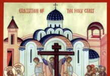 În Calendarul Ortodox – 1 august -Scoaterea Sfintei Cruci